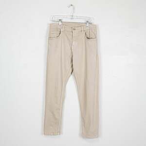 Eleventy Men's Stretch Cotton Denim 5-Pocket Trousers Sand 34